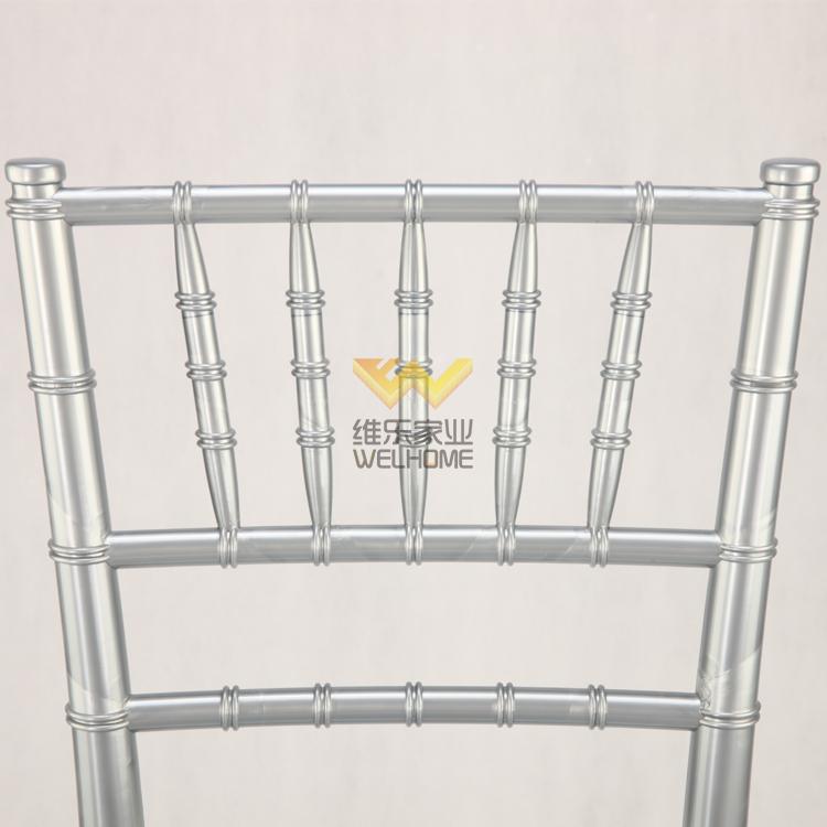 Silver PP tiffany chair for wedding/events